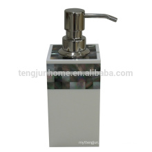 Canosa black Mother of pearl shell mosaic kitchen bottle pump dispenser